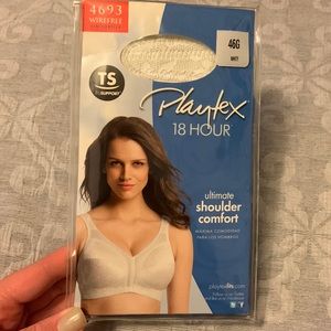 Brand New Woman Bra size 46G Playtex white